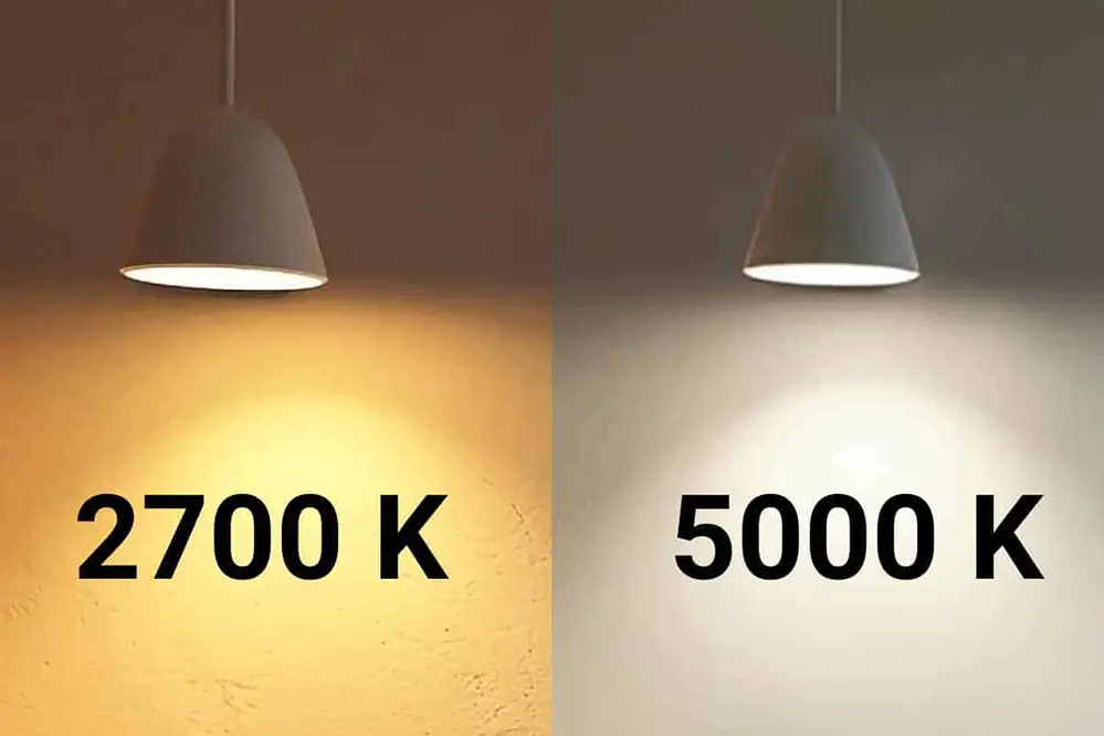 2700K vs. 5000K