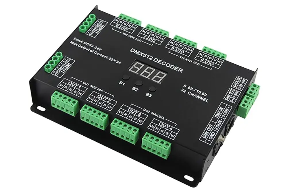 8-Bit & 16-Bit Control for LED Strips