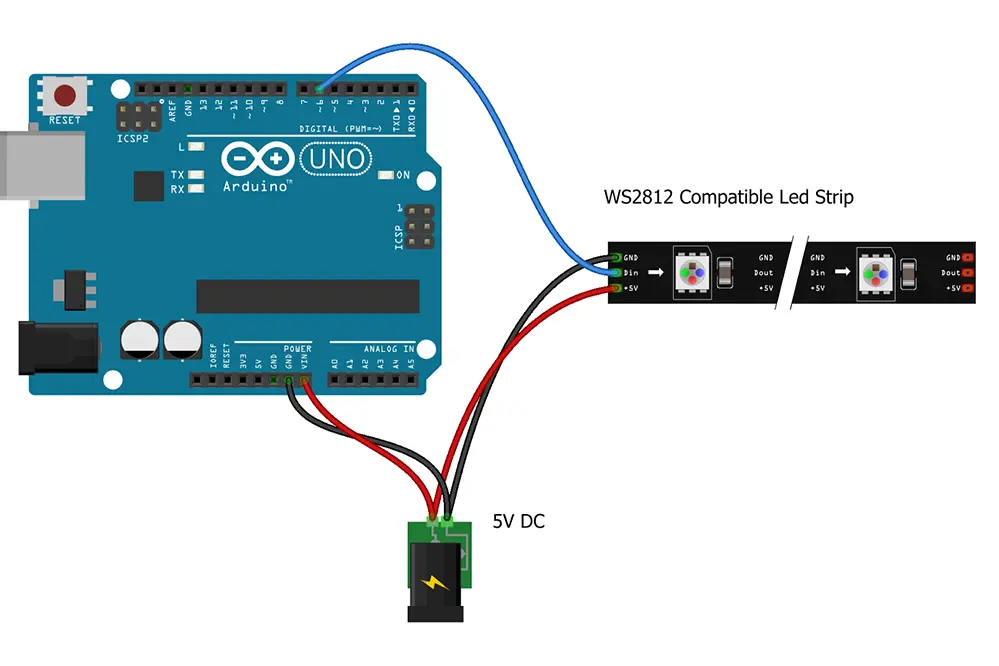 Arduino LED strip