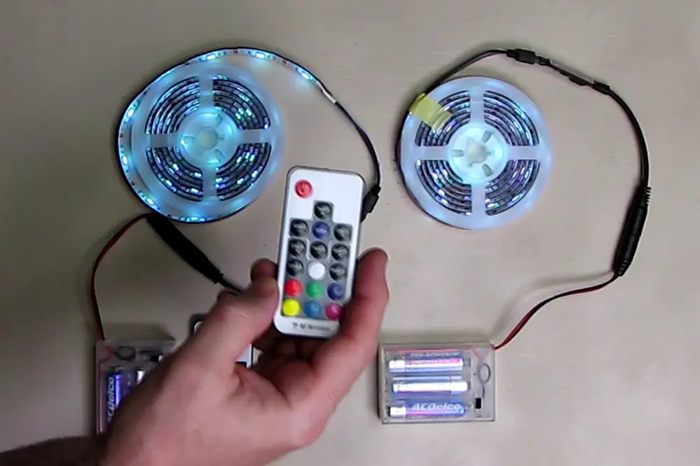 Battery-Powered LED Strips