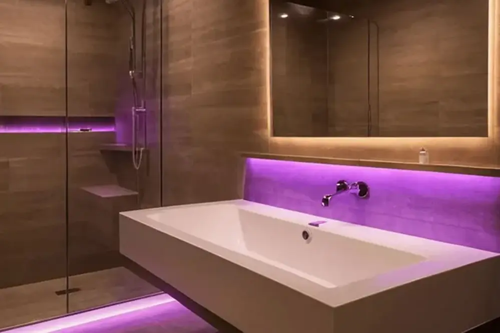 Can You Put LED Strip Lights in Bathrooms