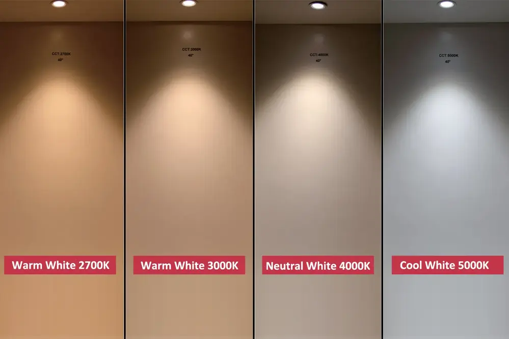 Color Temperature Options for LED Downlights