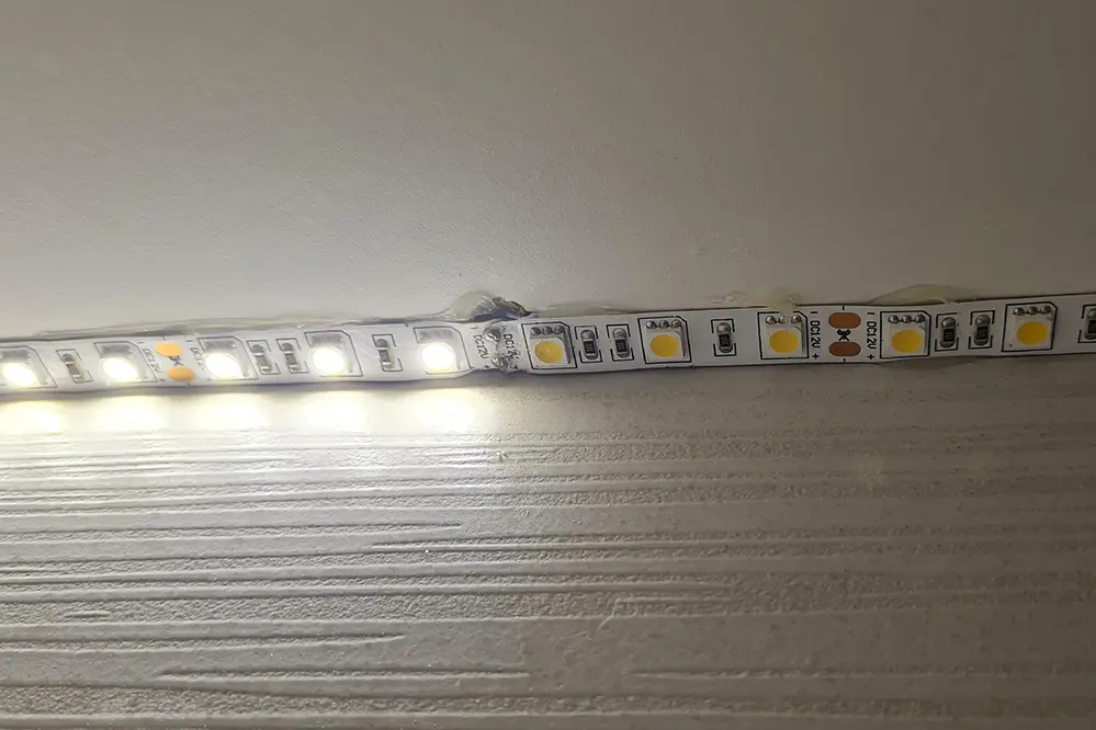 Damaged LED Strips