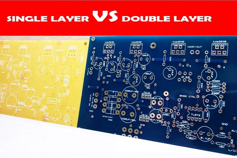 Differences Between Single and Double Layer PCBs