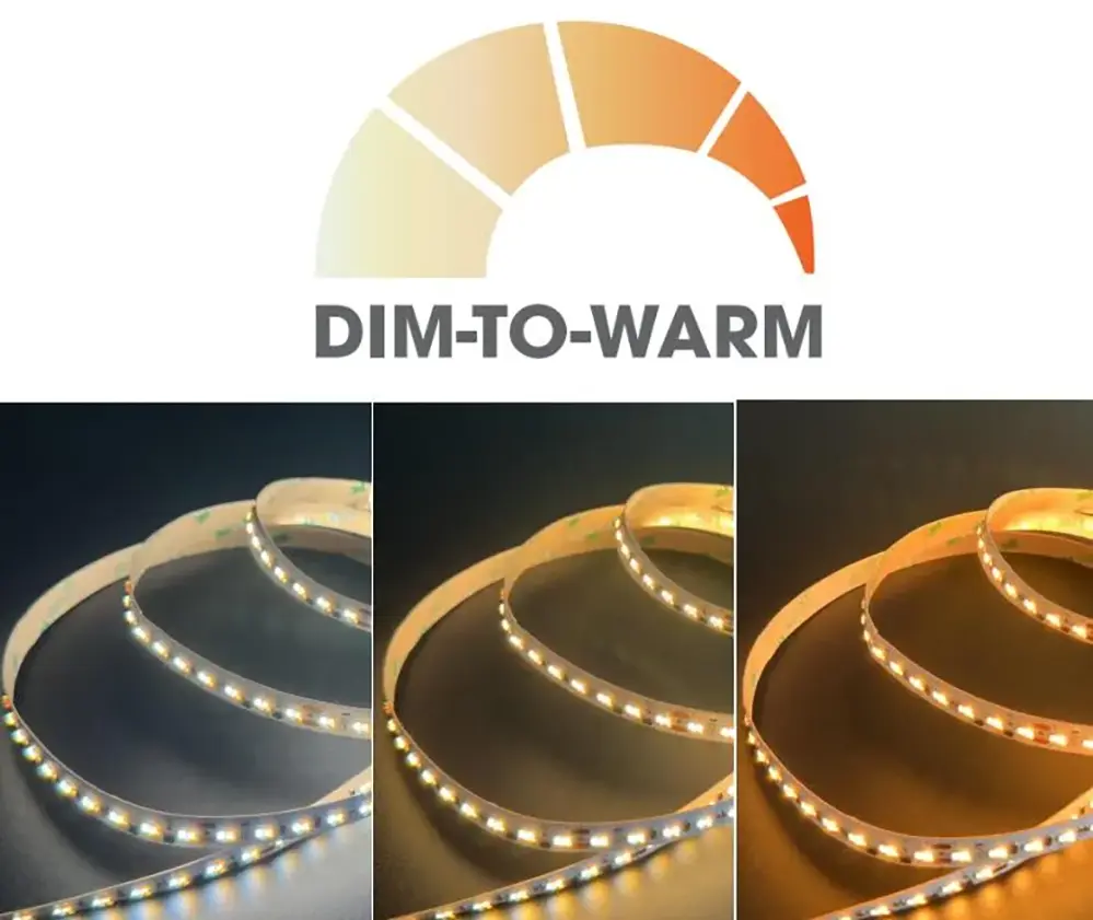 Dim To Warm LED Strip Light