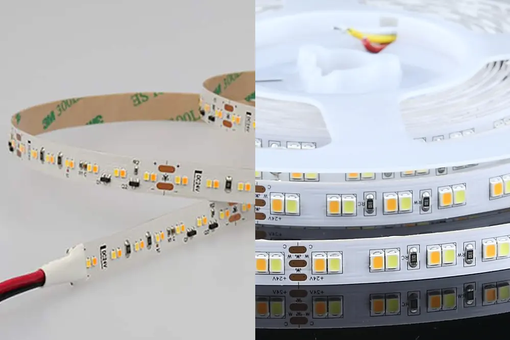 Dim to Warm LED Strips and Tunable White LED Strips