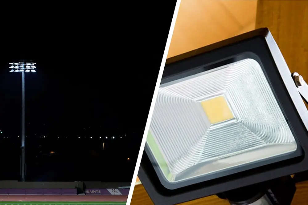 Energy Efficiency for LED floodlight and spotlight