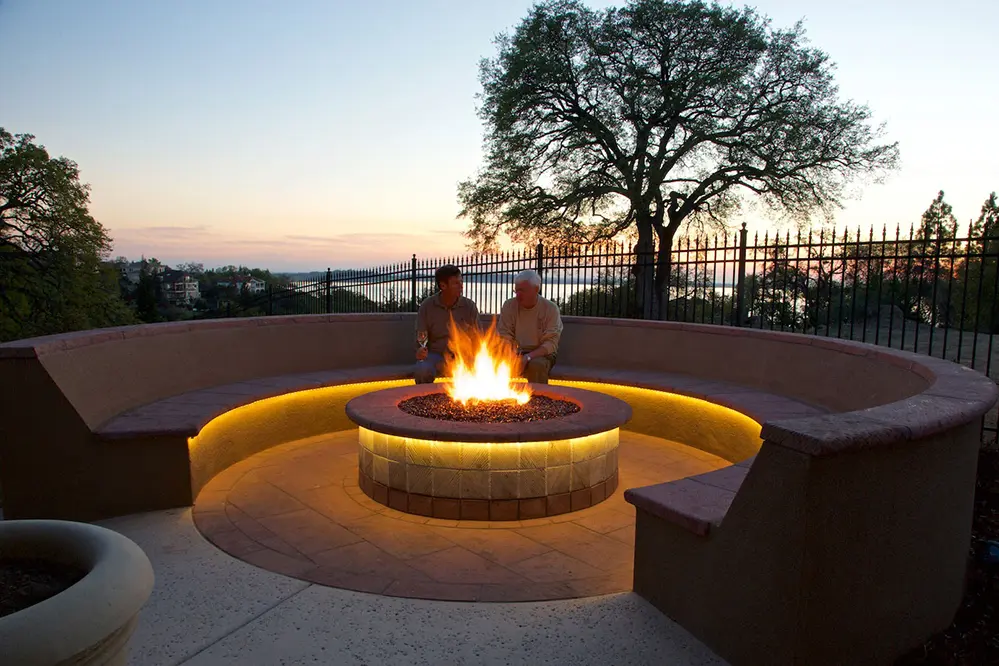 Fire Pit Lighting