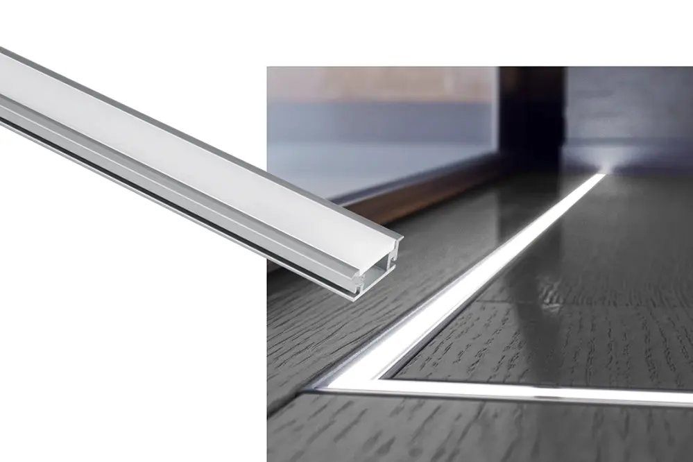 Floor LED aluminum profile