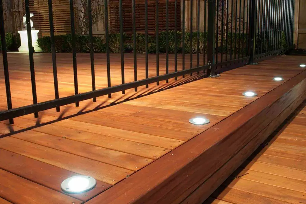 Ground-Level Deck Lights