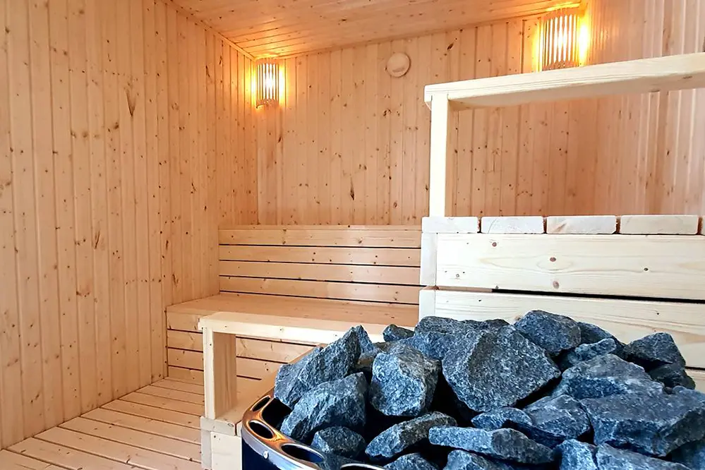 Heat in Sauna Room