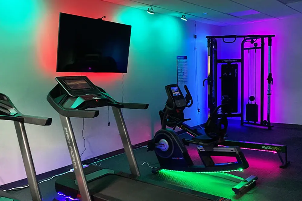 Home Gym Motivation for LED Strip Lighting