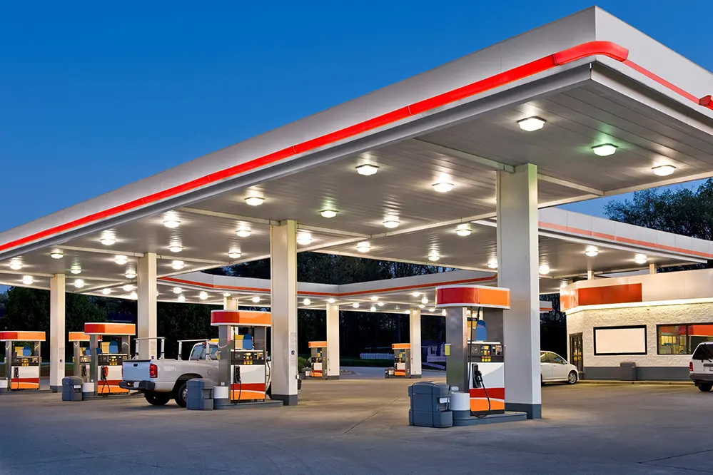 How to Choose Lighting for Gas Stations