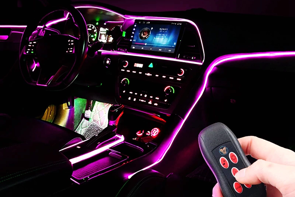 Install LED Strip Lights in Car