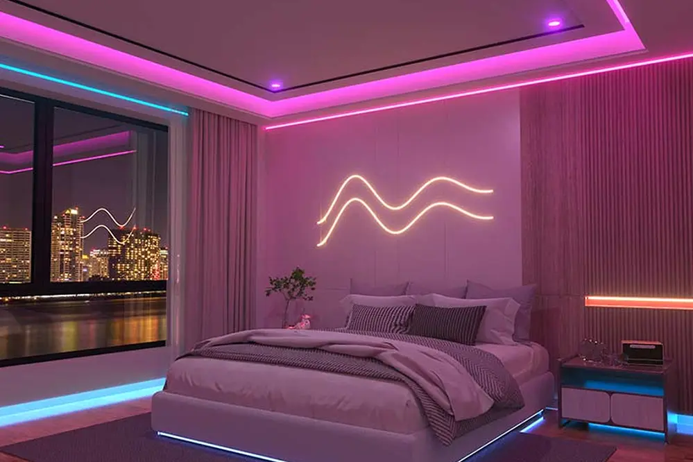 Install LED Strips in Your Bedroom