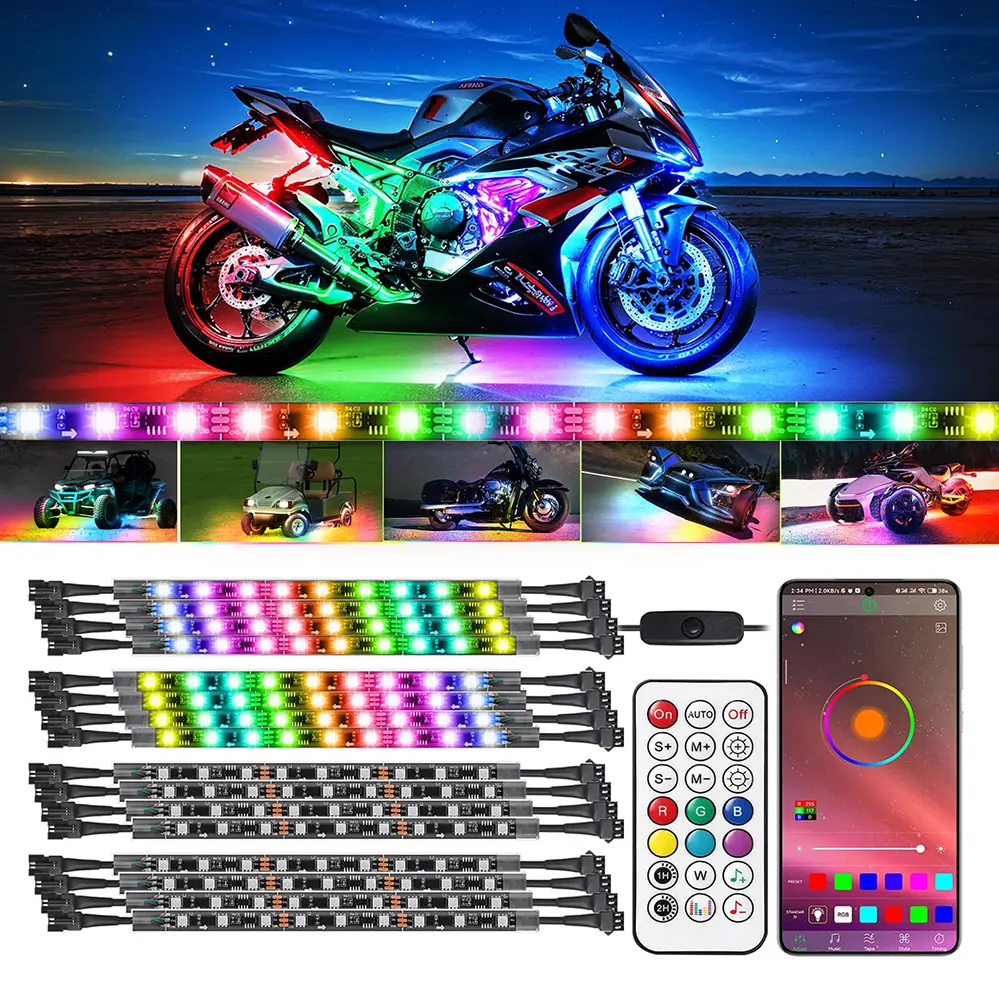 Introduction to Motorcycle LED Strip Lights