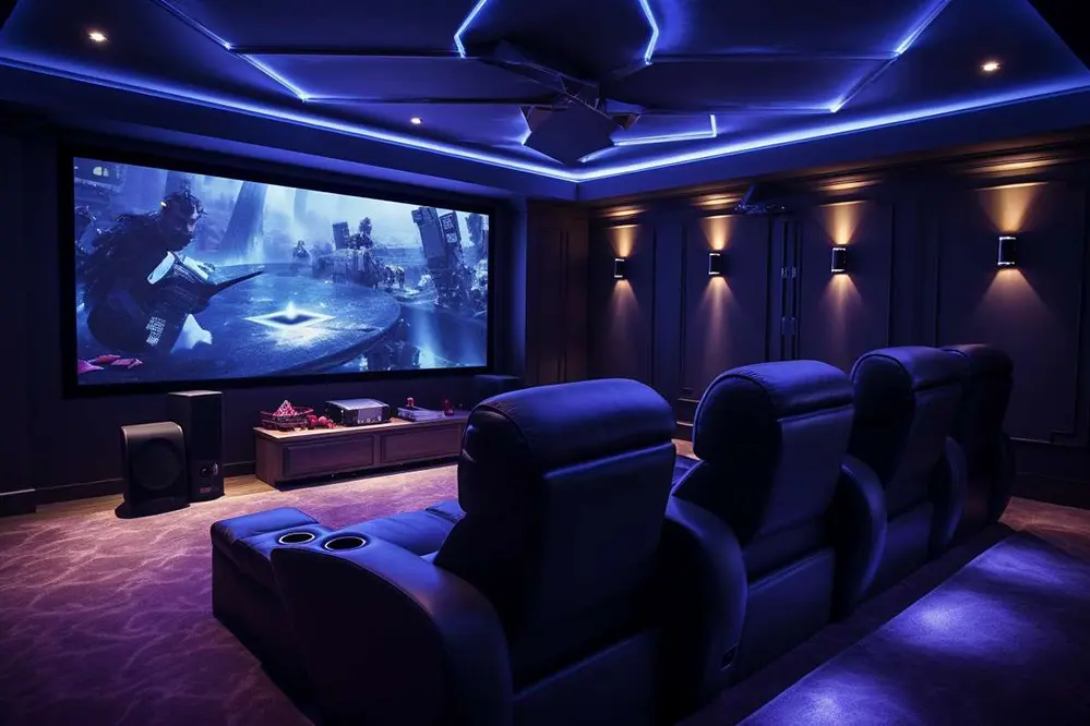 LED Strips in Home Theaters