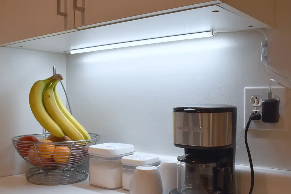 LED light bars under cabinet lights