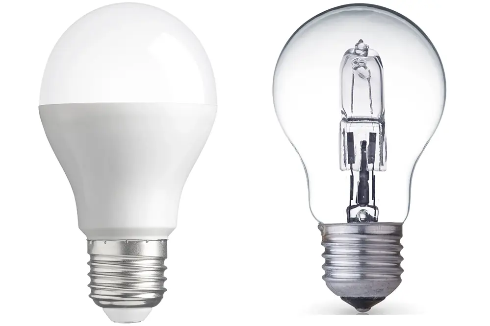 LED vs halogen light