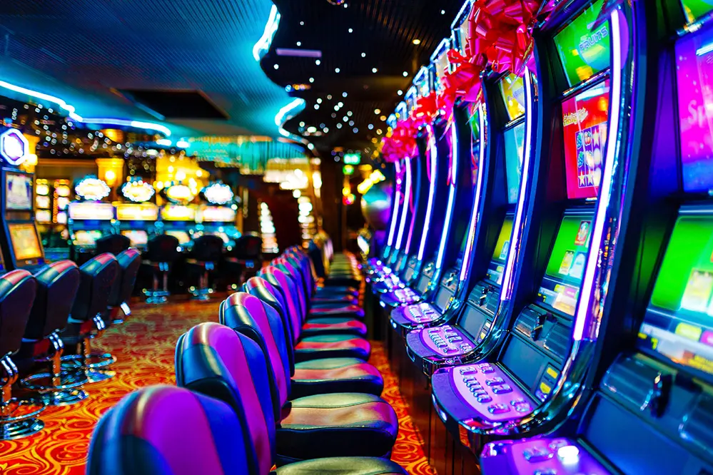 Lighting for Slot Machines in Casinos