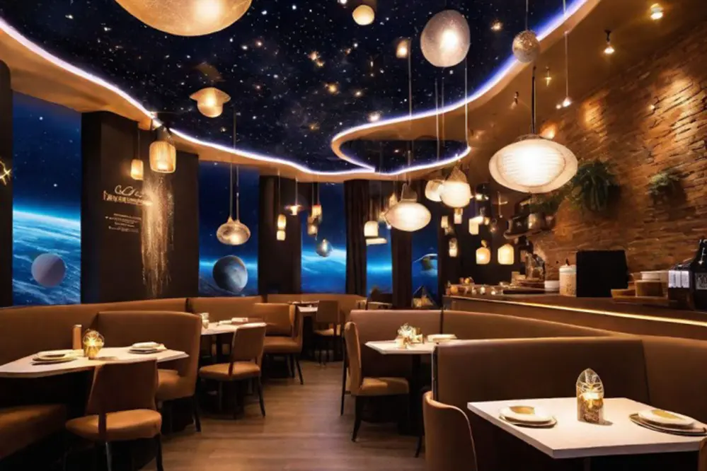 Lighting in Restaurant