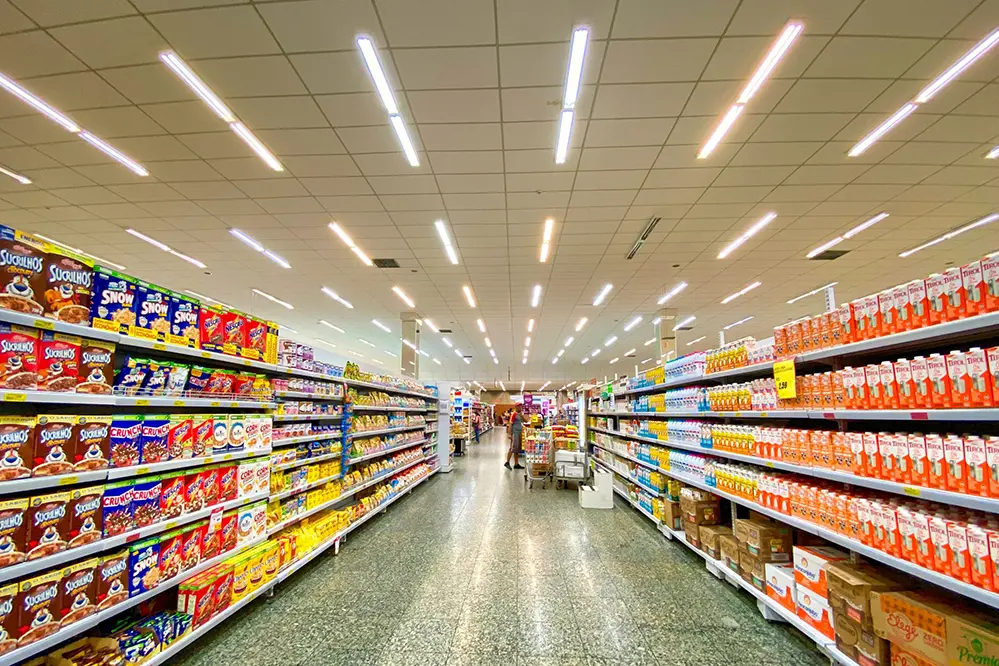 Lighting in Supermarkets