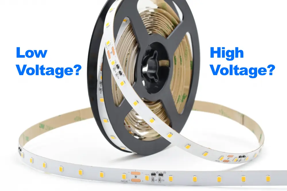 Low Voltage vs High Voltage LED Strip Lights