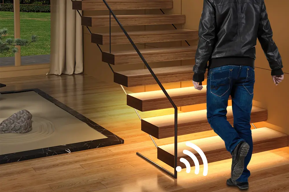 Motion Sensor LED strip Stair Lighting