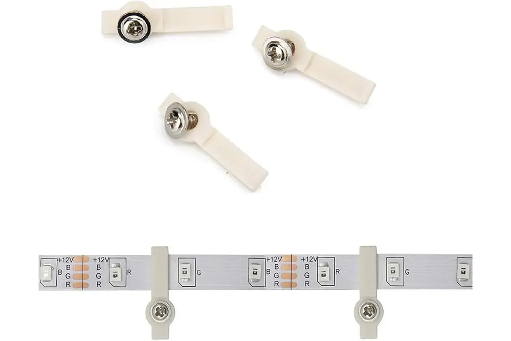 Mount LED Strip Lights Without Adhesive Tape