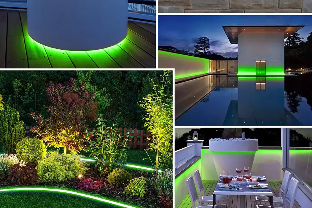 Outdoor Garden for LED Strips