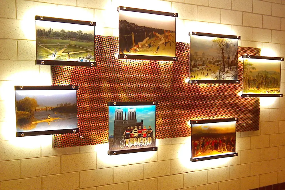 Picture Frame Display for LED Strip Lighting