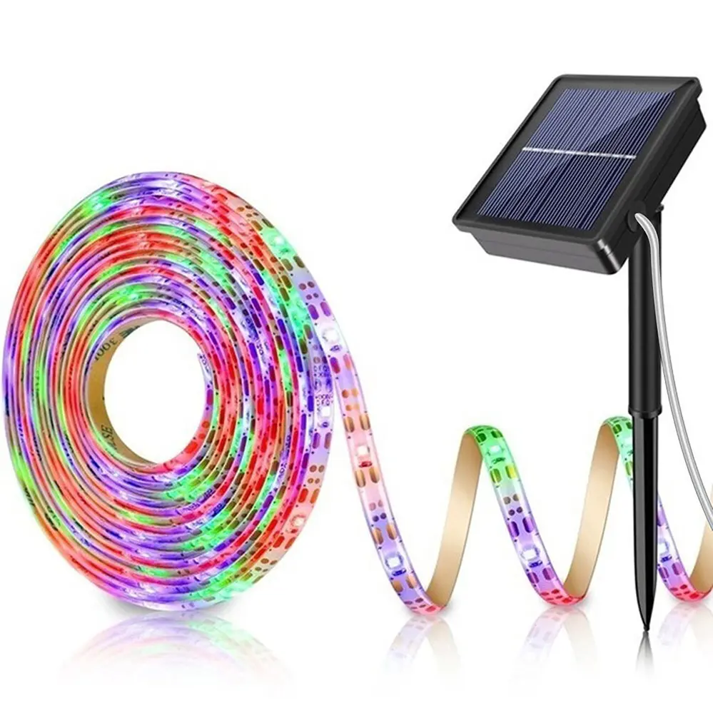 Power LED Light Strips with Solar