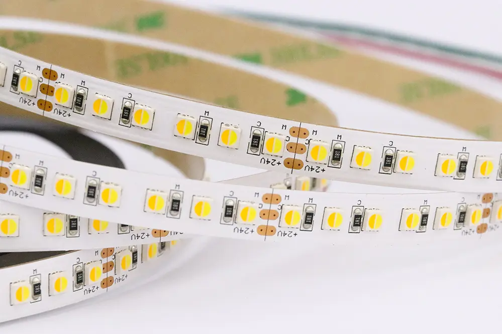 SMD3838 LED Strip-CCT Tunable White 120LEDs-10mm(1)