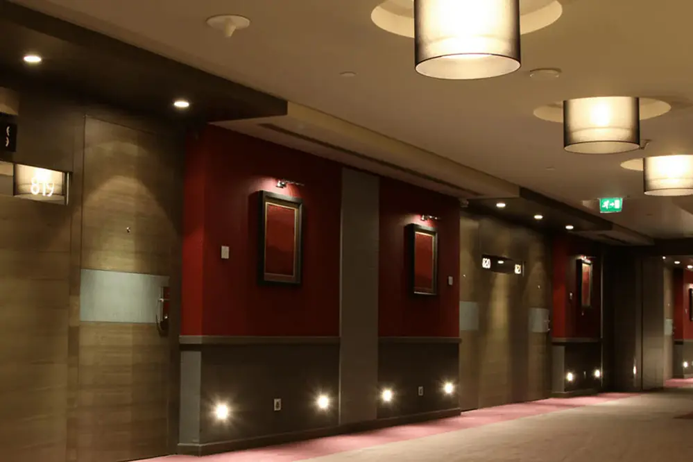 Safety and Security Lighting for hotel