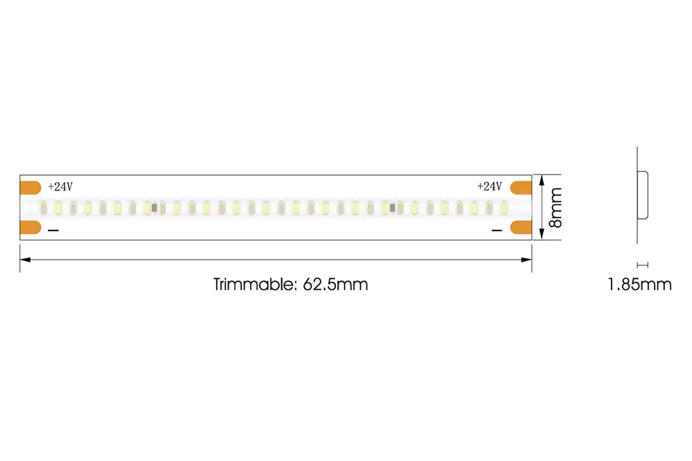 UTFS-CSP512-2408-8W CSP LED Strip