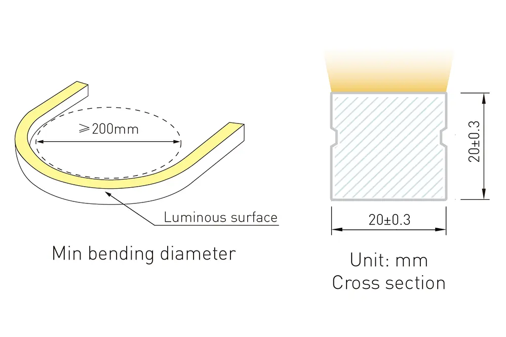 UTNS-SB2020-Side Bend LED Neon Strip (15)