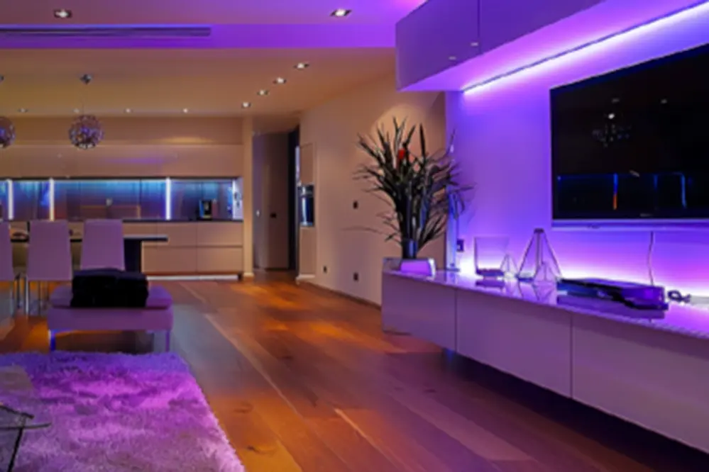 UV Strip Lights for Home Decor