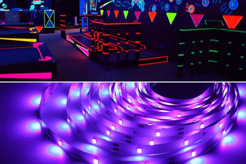 UV Strip Lights for Parties