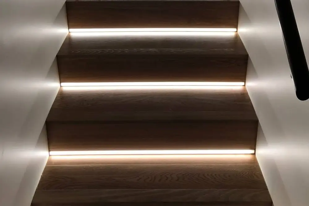 Under Stair Tread Lighting LED Strip