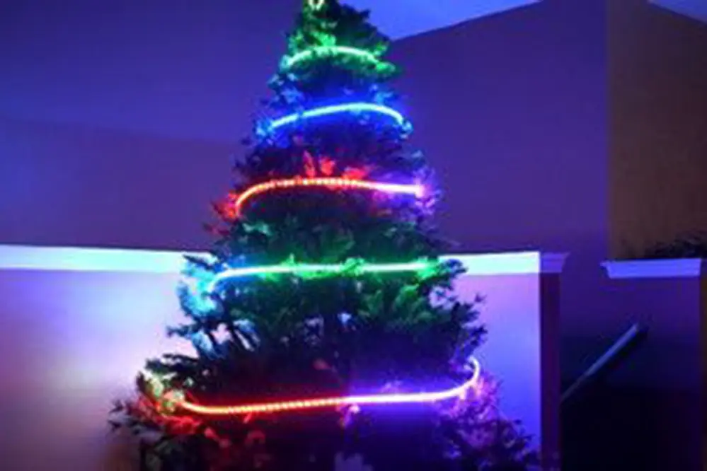 Using LED Strips for Christmas Trees