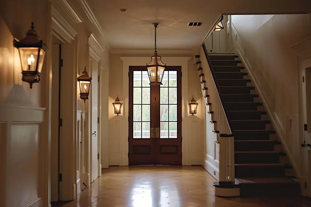 Vintage Lantern Lights for hallway