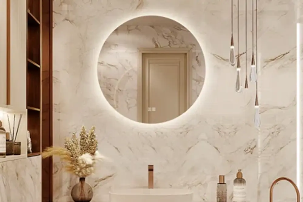 natural white Bathroom Lighting